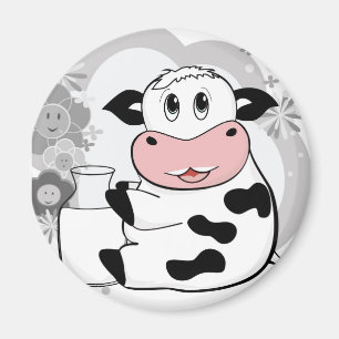 Ko som dricker mjölk magnet