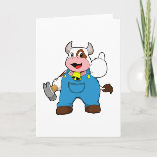 Ko som hantverkare med hammare kort