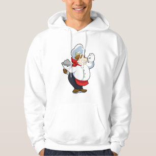 Kö som Servitör med serverplatta Hoodie