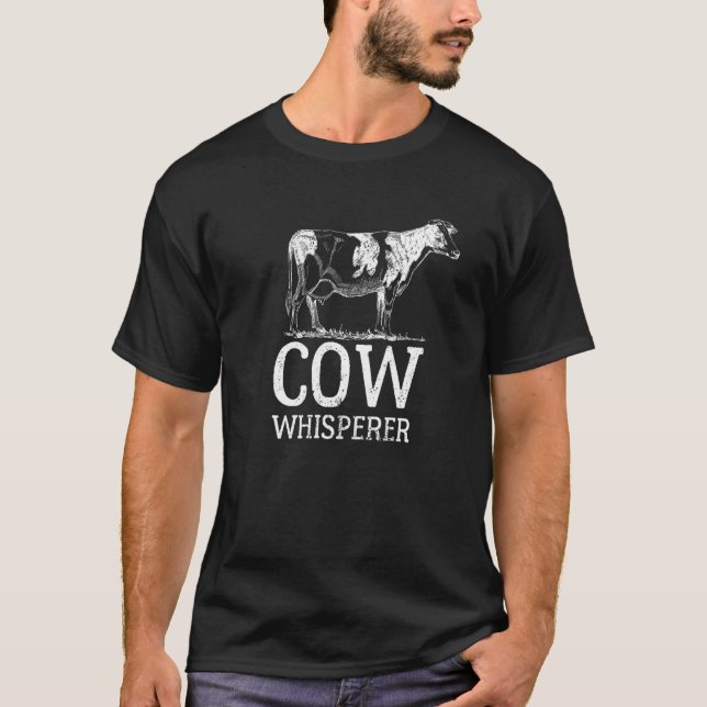 Ko-talang Funny Farmer Present T-Shirt - Vit (Framsida)