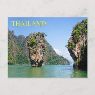 Ko Tapu, Khao Phing Kan, Thailand Vykort