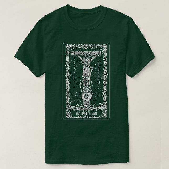 Koagultkortskläder för den hangade mannen C T Shirt (Design framsida)