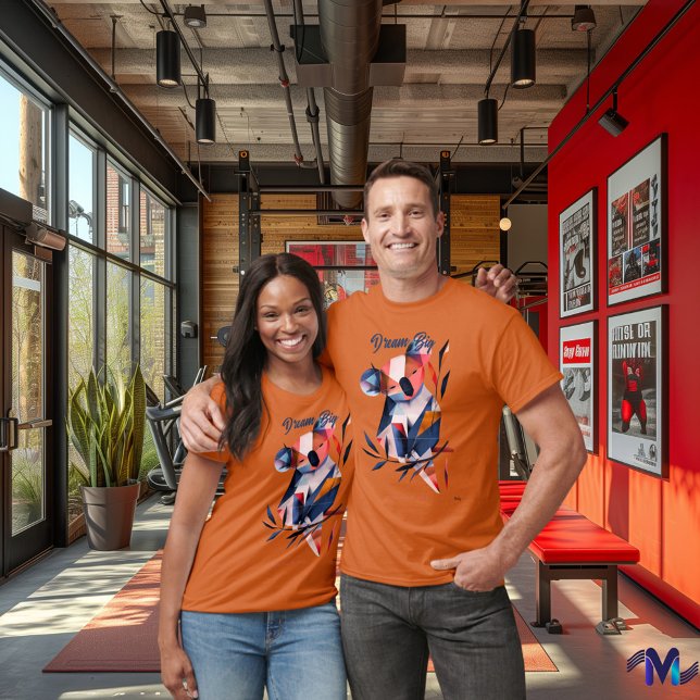 Koala Abstracto Soñador T Shirt (Skapare uppladdad)