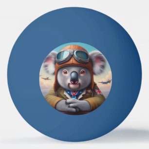 Koala Airplan Pilot Pingisboll