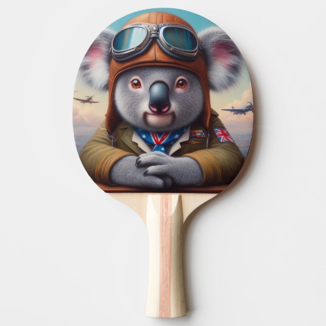 Koala Airplan Pilot Pingisracket (Framsidan)