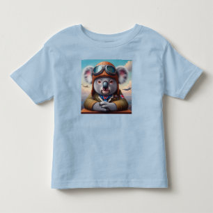 Koala Airplan Pilot T Shirt