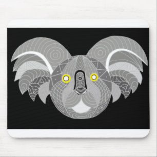 Koala Äkta Aboriginal Art Musmatta