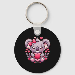 Koala Alla hjärtans dag Björn Nyckelring