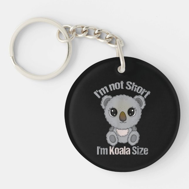 Koala Älskare Kvinnor Roligt Korta Människor Koala (Framsidan)