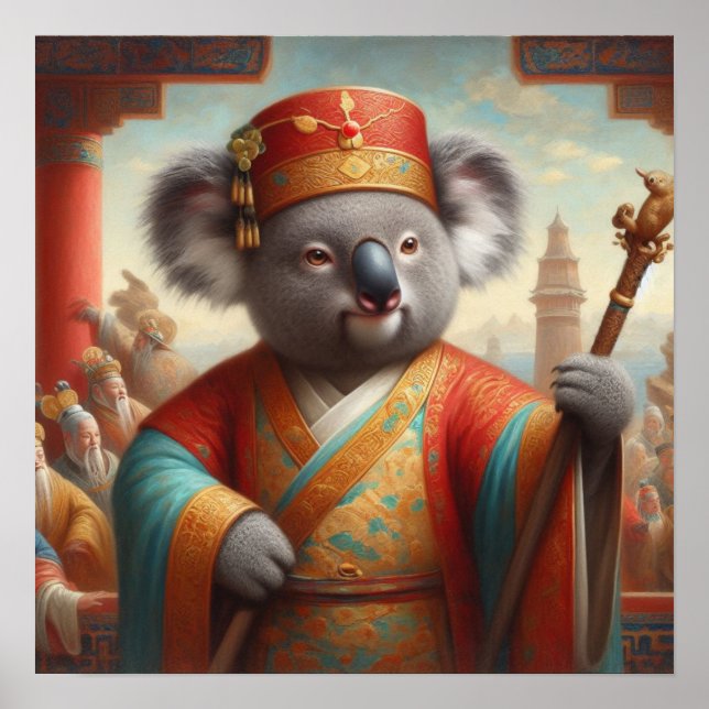 Koala Ancient China Poster (Framsidan)