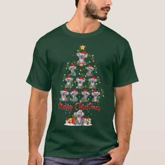 Koala Animal Lover Matching Santa Koala Jul T Shirt