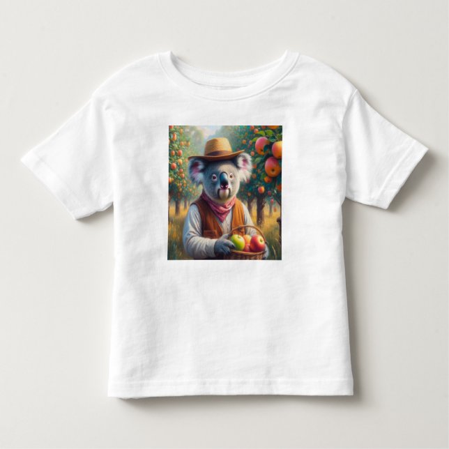 Koala Apple Orchard T Shirt (Framsida)
