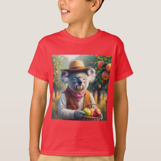 Koala Apple Orchard T Shirt (Framsida)