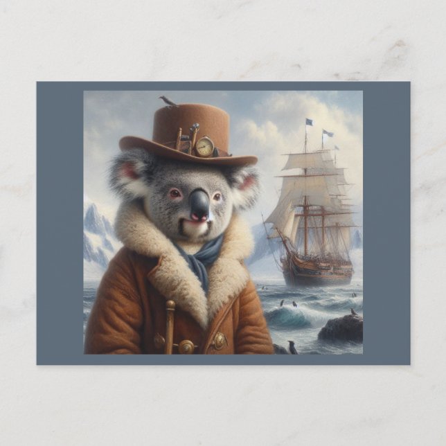 Koala Arctic Explorer Vykort (Framsida)