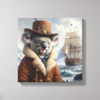 Koala Arktisk Upptäckare Canvastryck