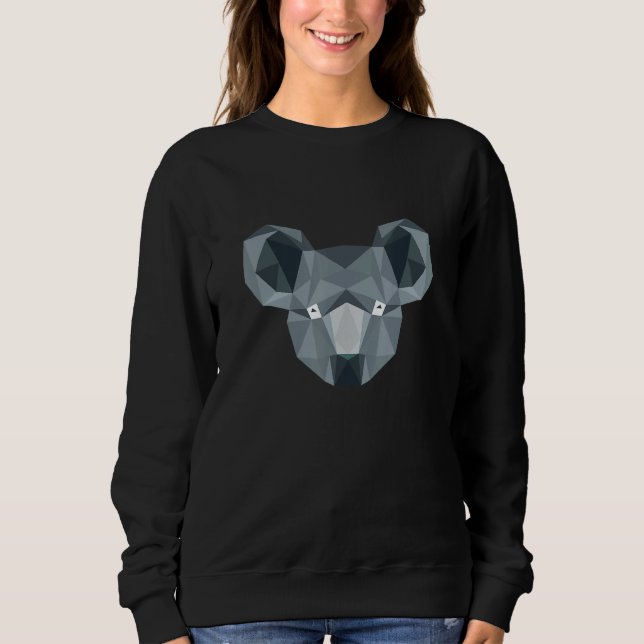 Koala Artsy Bear Australian Koala Bears Nature T Shirt (Framsida)