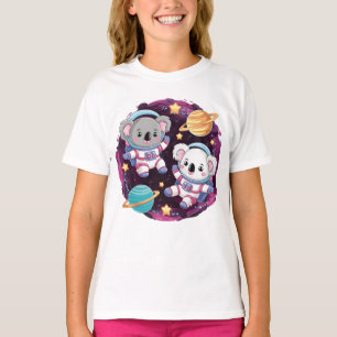 Koala astronauts t shirt