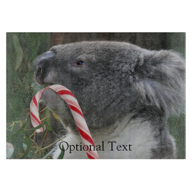 Koala Australian jul Candy cane (Framsidan)