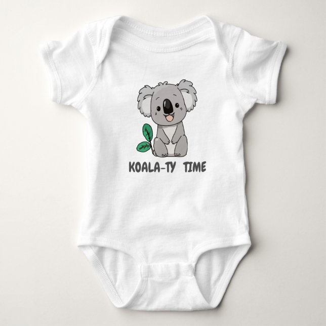 Koala Baby Bodykostym T Shirt (Framsida)