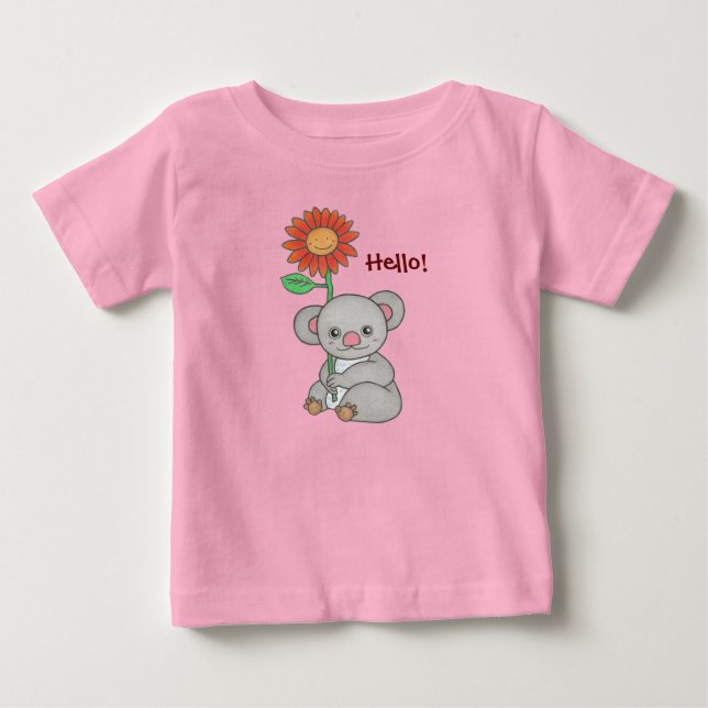 Koala Baby T-Shirt (Framsida)