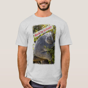 Koala Back to school Färg T-Shirt