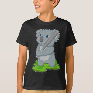 Koala Baseball Baseball fladdermus T Shirt