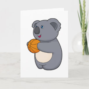 Koala Basketball-spelare Basketball Kort