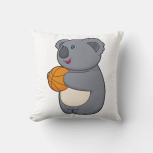 Koala Basketball-spelare Basketball Kudde
