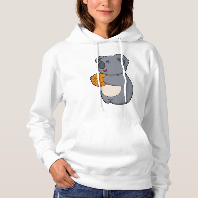 Koala Basketball-spelare Basketball T Shirt (Framsida)