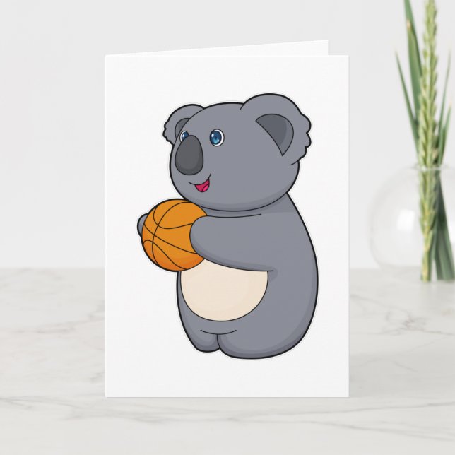 Koala Basketboll spelare Basketboll Kort (Framsida)