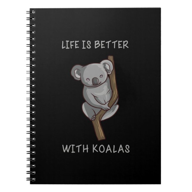 Koala - bättre liv med Koalas Anteckningsbok (Framsidan)