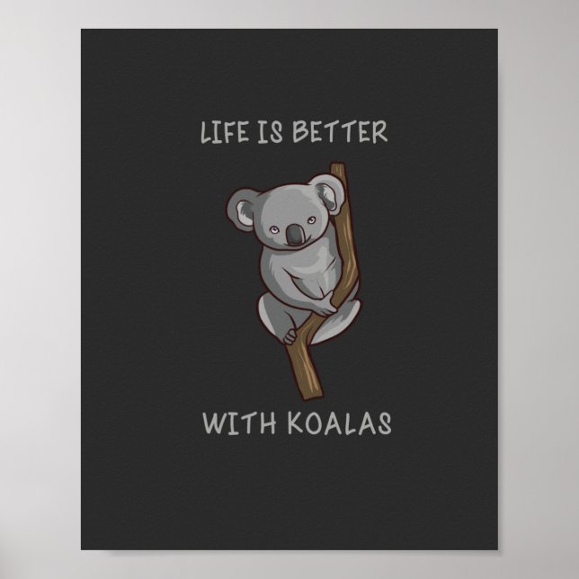 Koala - bättre liv med Koalas Poster (Framsidan)
