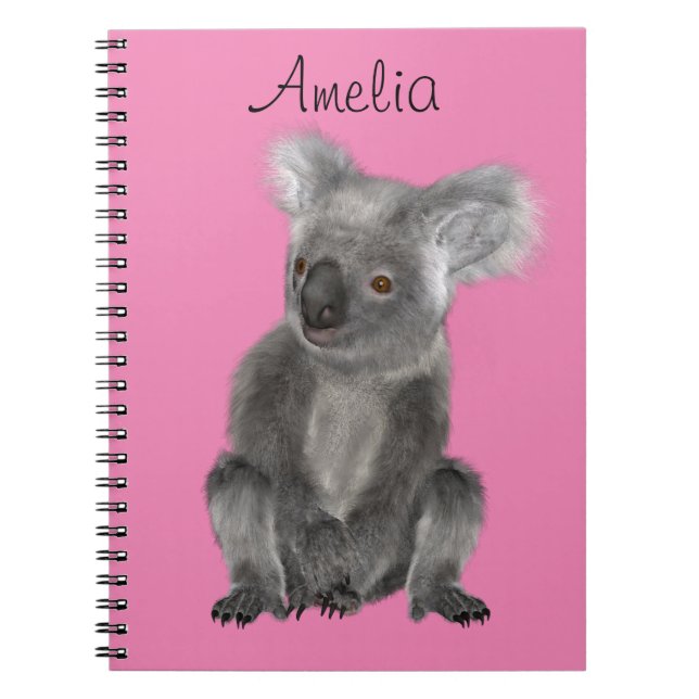 Koala Bear Anteckningsbok (Framsidan)