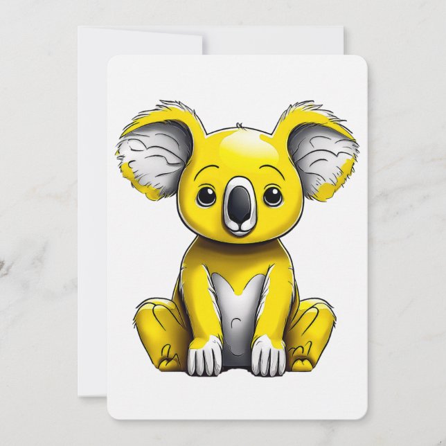 Koala Bear Art Card (Framsida)