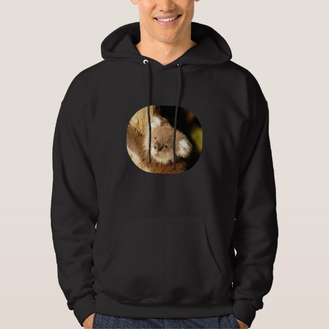 Koala Bear Australia Kärlek Hoodie (Framsida)