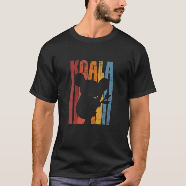 Koala Bear Australien Australian Australian Marsup T Shirt (Framsida)