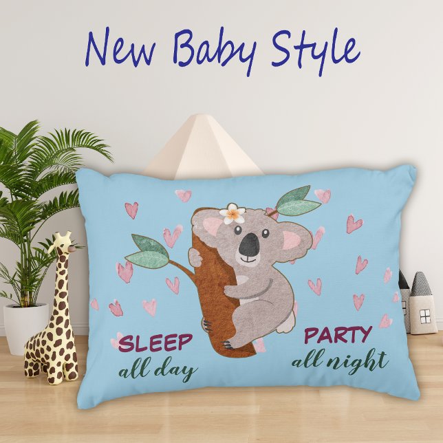 Koala Bear Baby Prydnadskudde (Skapare uppladdad)