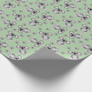 Koala Bear Baby Shower Blue Boy Presentpapper