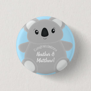 Koala Bear Baby Shower Knapp