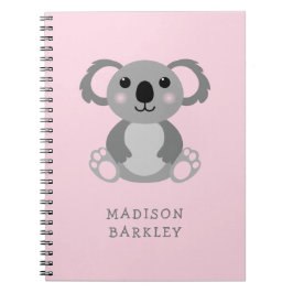 Koala Bear Barn Cute Anteckningsbok