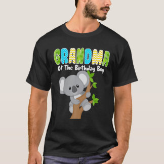 Koala Bear Birthday Grandma of the Birthday Boy Ko T Shirt