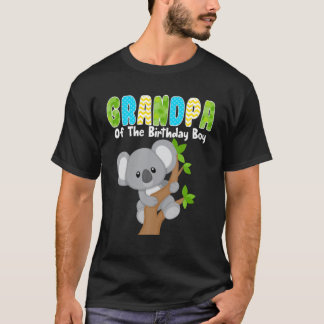 Koala Bear Birthday Grandpa, Birthday Boy Ko T Shirt
