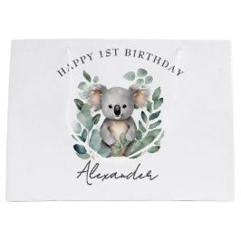 Koala Bear Boys 1:a födelsedagen Party