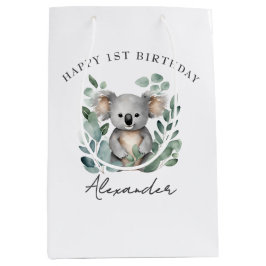 Koala Bear Boys 1:a födelsedagen Party