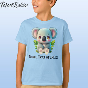 Koala Bear Cute Kids Wildlife Animal Graphic T Shirt