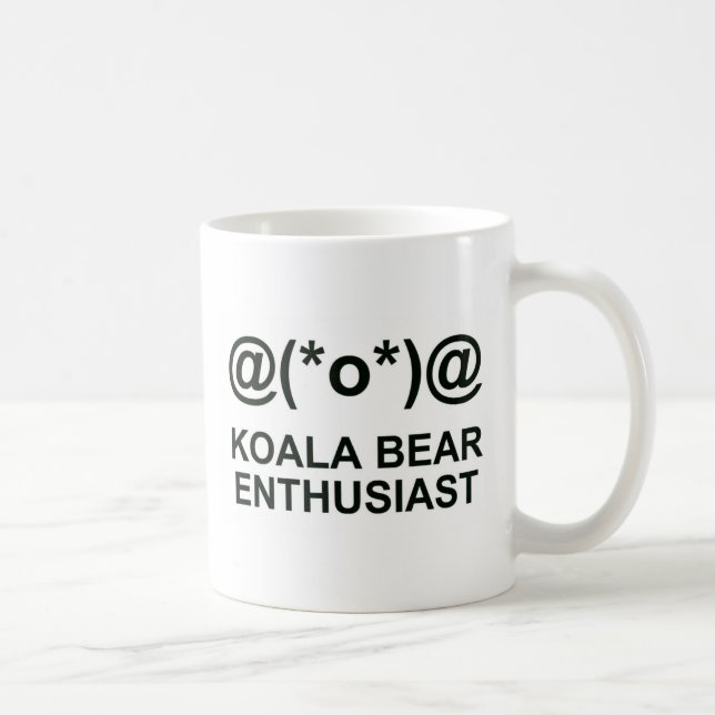 Koala Bear Enthusiast Kaffemugg (Höger)