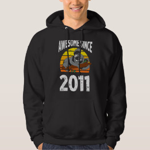 Koala Bear Fantastisk sedan 2011 elfte födelsedage Hoodie
