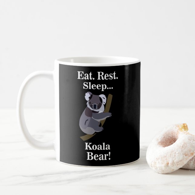 Koala Bear Funny Kaffemugg (Med munk)