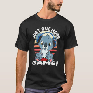 Koala Bear Gamer Headset Gaming Koala Bara en mur T Shirt