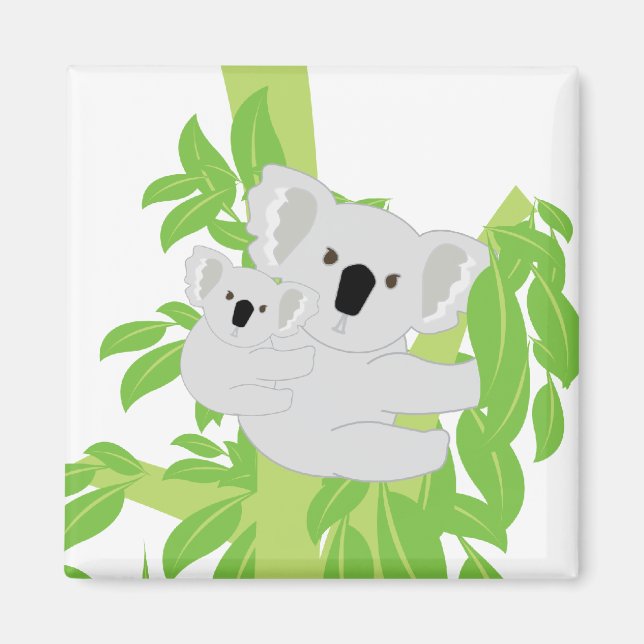 Koala Bear III Magnet (Framsidan)